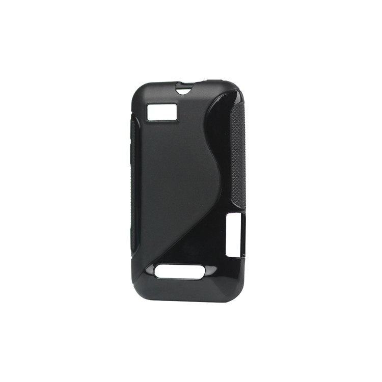S Shape TPU Gel Case for Motorola Defy Mini XT320