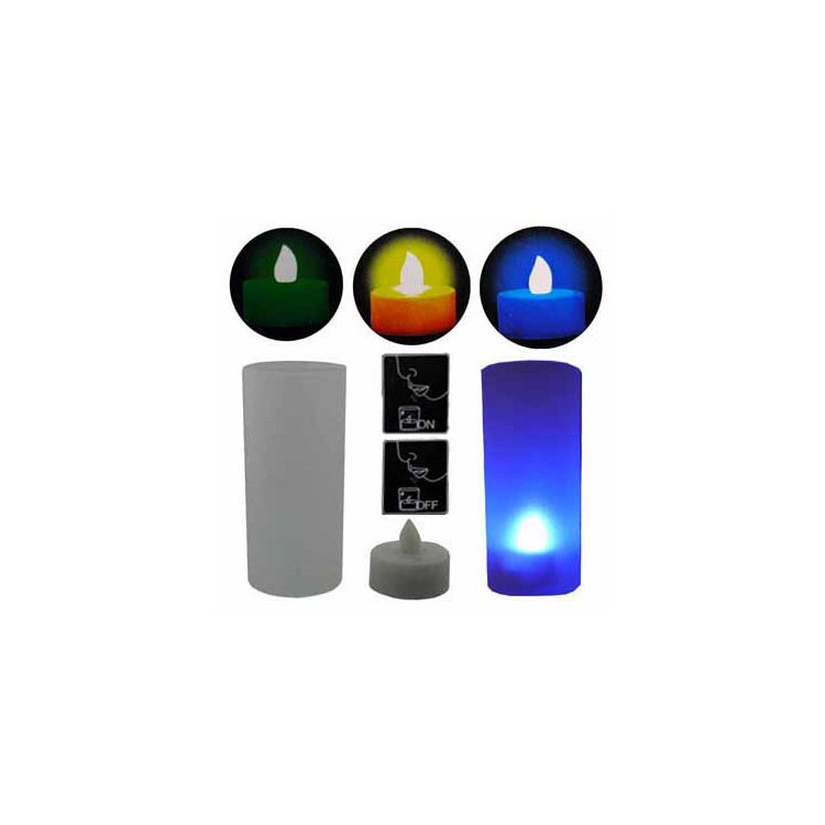 Colorful LED Candle Light