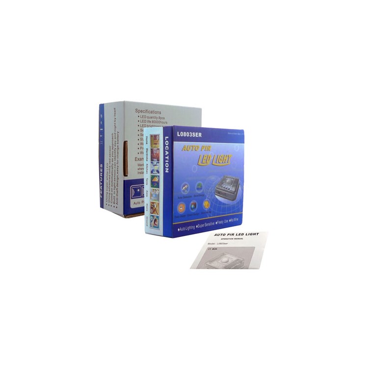 Auto PIR LED Light Infra-red Sensor Motion Detector Lamp