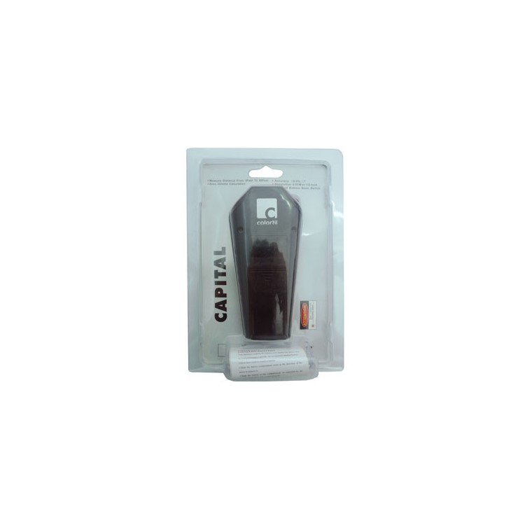 Black Ultrasonic Range Distance Finder Laser Point Measurer
