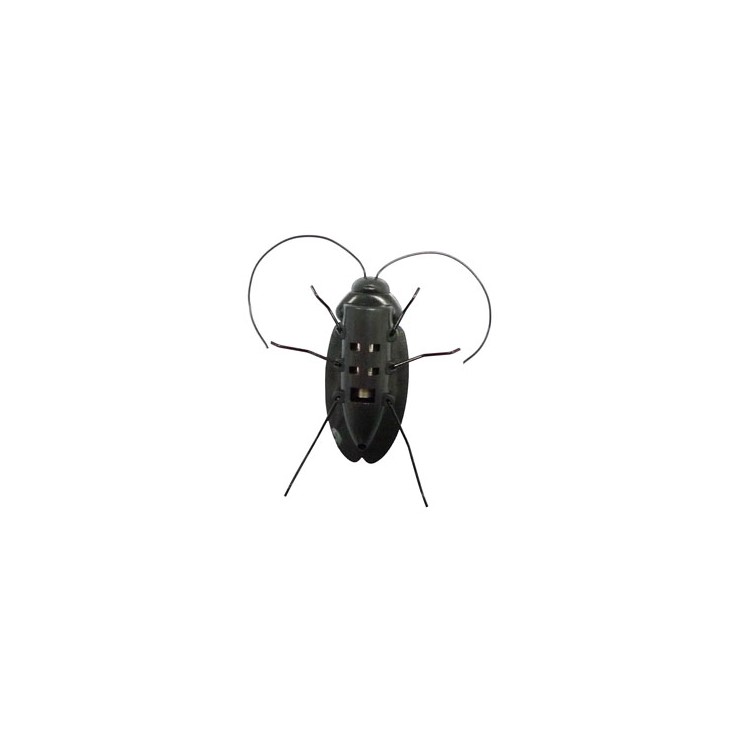 Solar Power Toy 6 legs Black Cockroach Toy XMAS