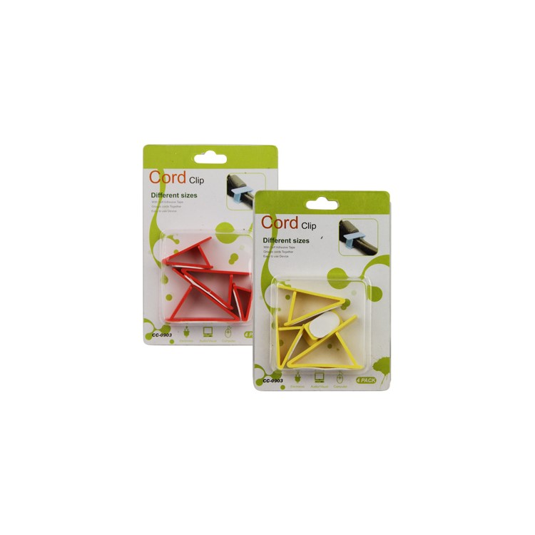 4 Pack Different Sizes Cord Clip