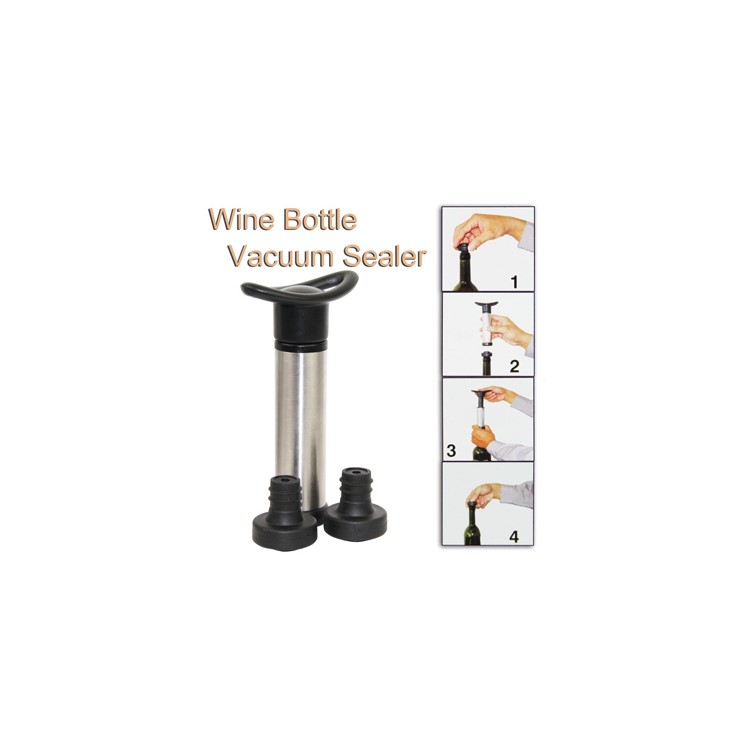 Wine Bottle Vacuum Saver Sealer Preserver Pump Stopper