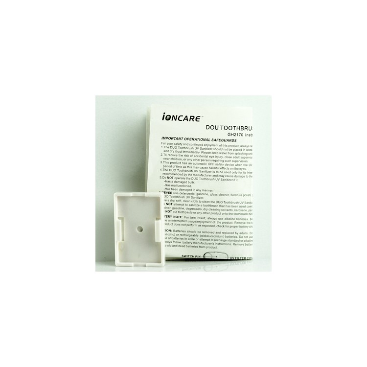 Double UV Toothbrush Sanitizer Cleaner Sterilizer