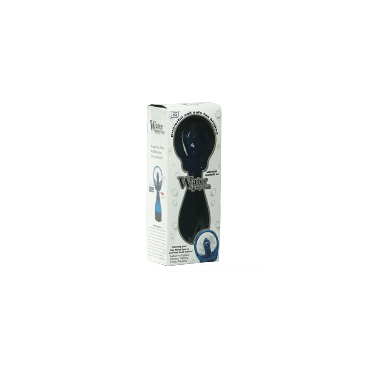 Hand-held Water Spray Cooling Fan for Sporting Travelling (with Free Screwdriver)
