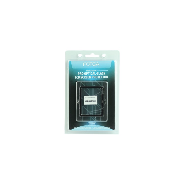 FOTGA Pro Optical Glass LCD Screen Protector for Canon 40D/50D/5DII