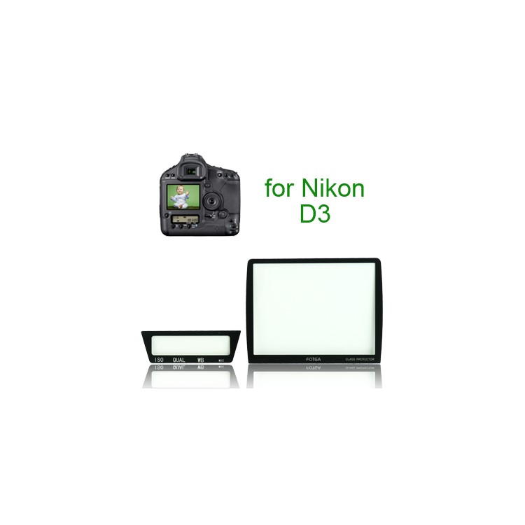 FOTGA Pro Optical Glass LCD Screen Protector for Nikon D3