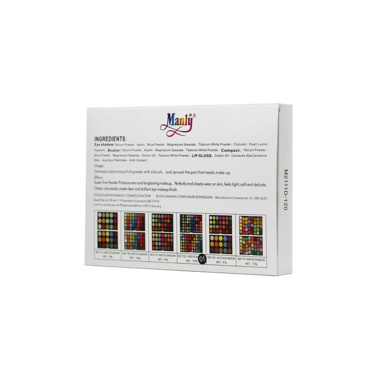 Various 120 Colors Eyeshadow Makeup Palette Cosmetic SetVarious 120 Colors Eyeshadow Makeup Palette Cosmetic Set