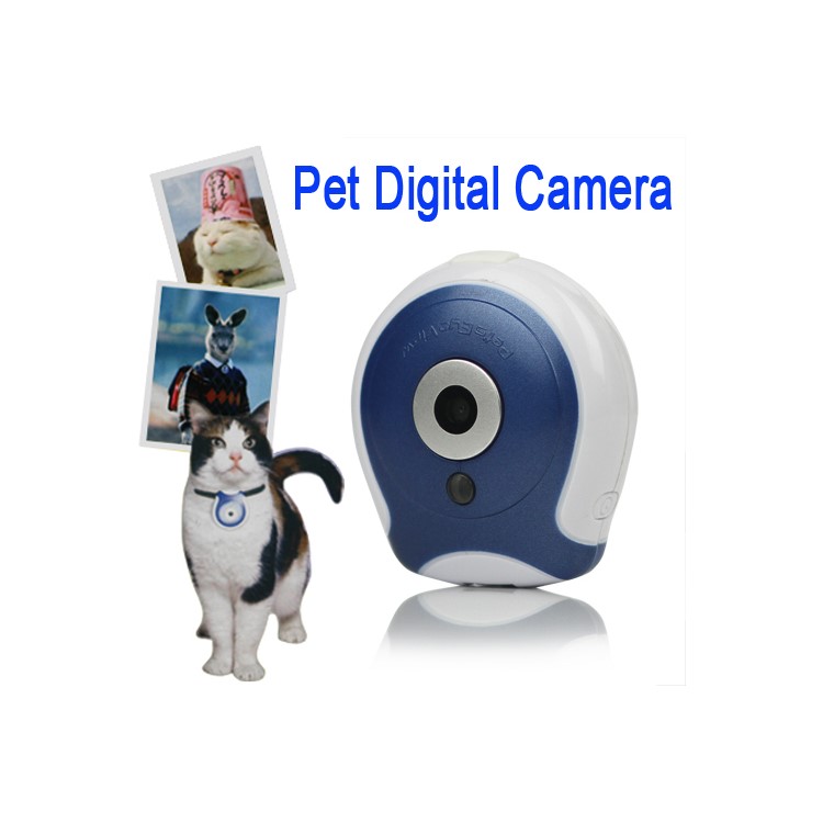 Digital Clip-on Pet Eye View Camera Monitor for Dog Cat 0.3 Megapixel