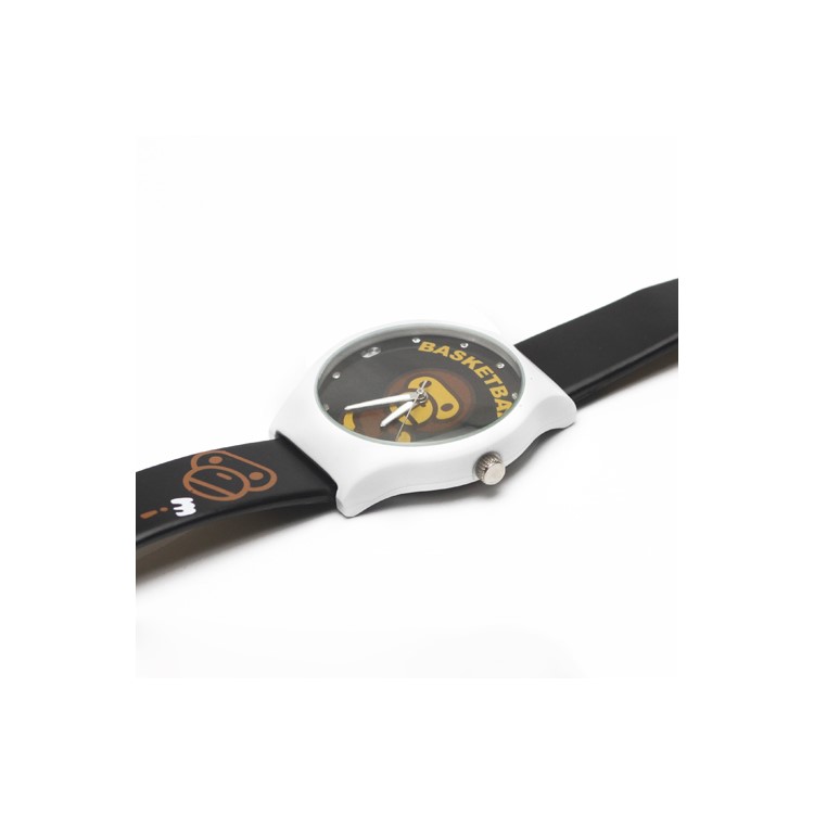 Monkey Playing Basketball Rhinestone Digital Wrist Watch