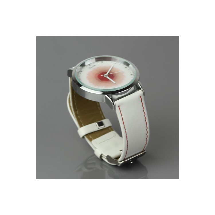 Stylish Women Analog Watch with Dyed Dial - Red