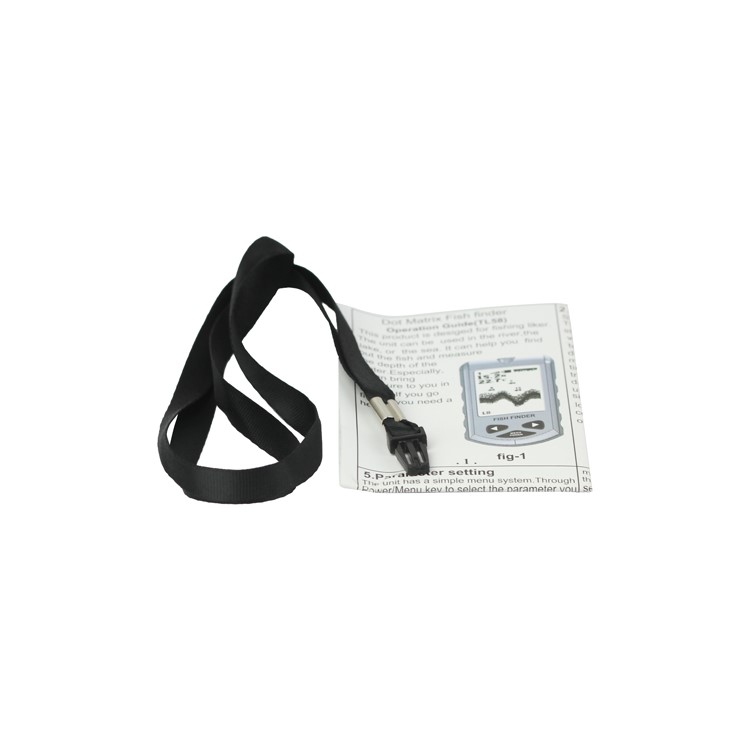 Portable Wireless Dot Matrix Sonar Fish Finder Tracker