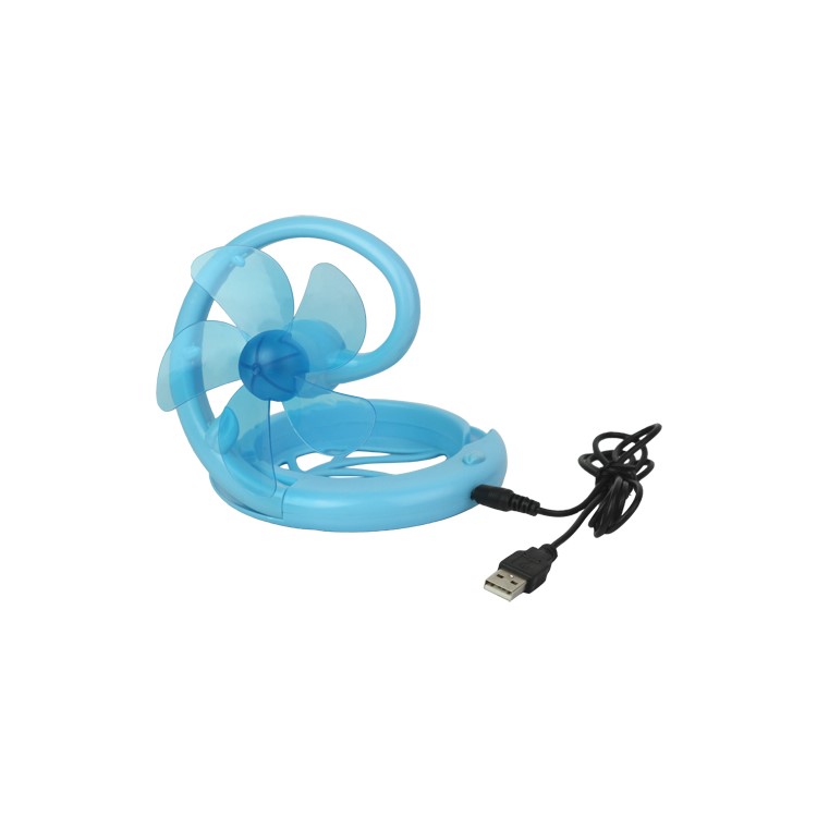 Cute Portable PC USB Powered Cooling Folding Mini Desktop Fan