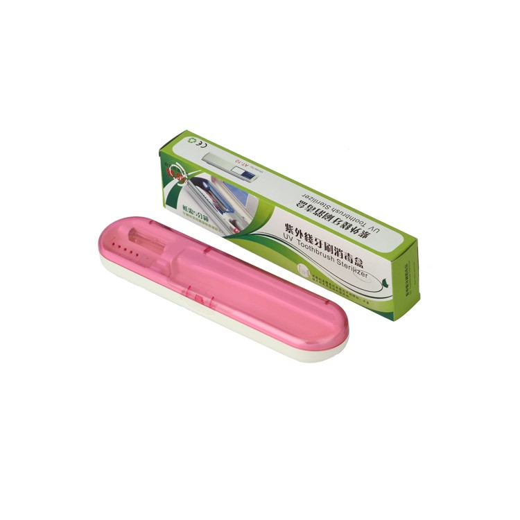 Anti Bacterial Portable UV Toothbrush Sterilizer Cleaner
