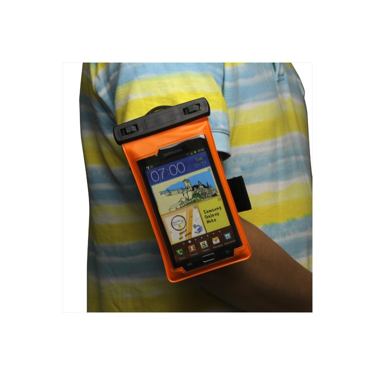 Waterproof Sports Armband Bag for Samsung Galaxy Note I9220 / Galaxy S 3 I9300 (Size:19x10cm)