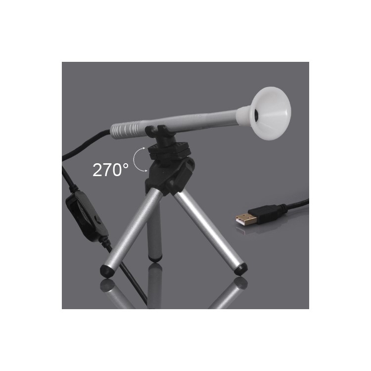 Portable 200X LED Digital USB Microscope, Support Photo and Video Recording