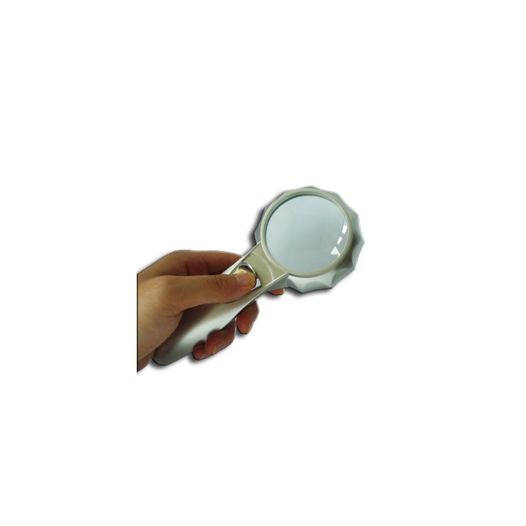 Illuminated 6X LED Light Pocket Magnifier Magnifying Glass