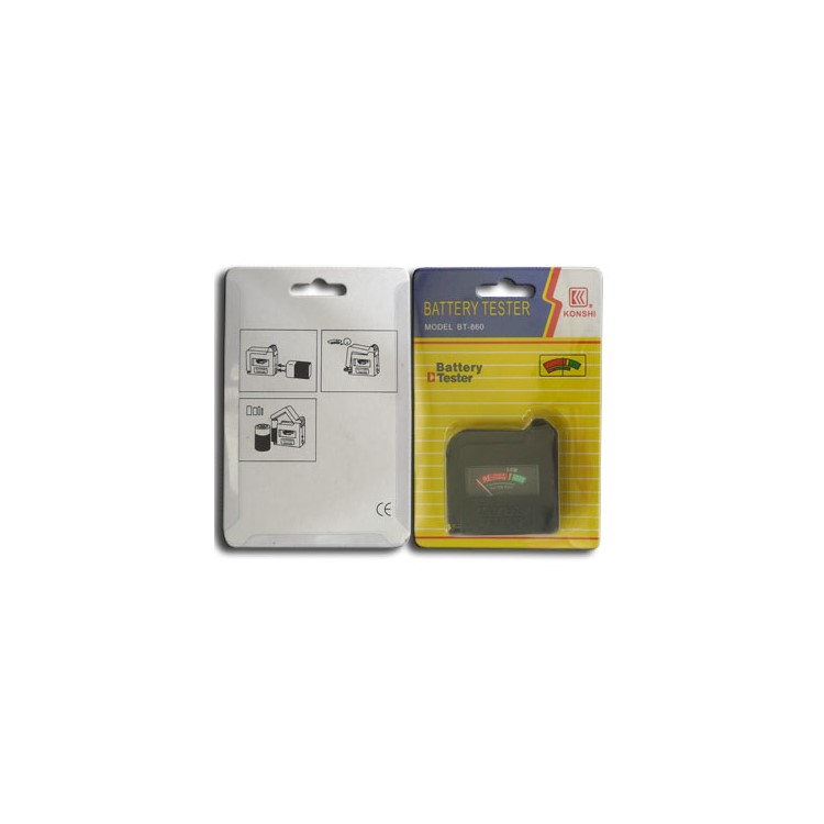 Smart Universal AA AAA 9V Button Battery Tester Checker