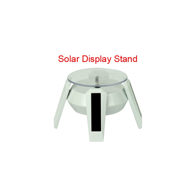 Solar Rotating Display Stand