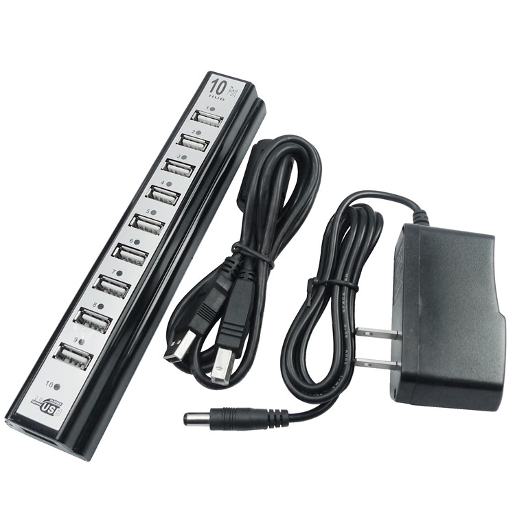 10 Port Hi-Speed USB 2.0 HUB