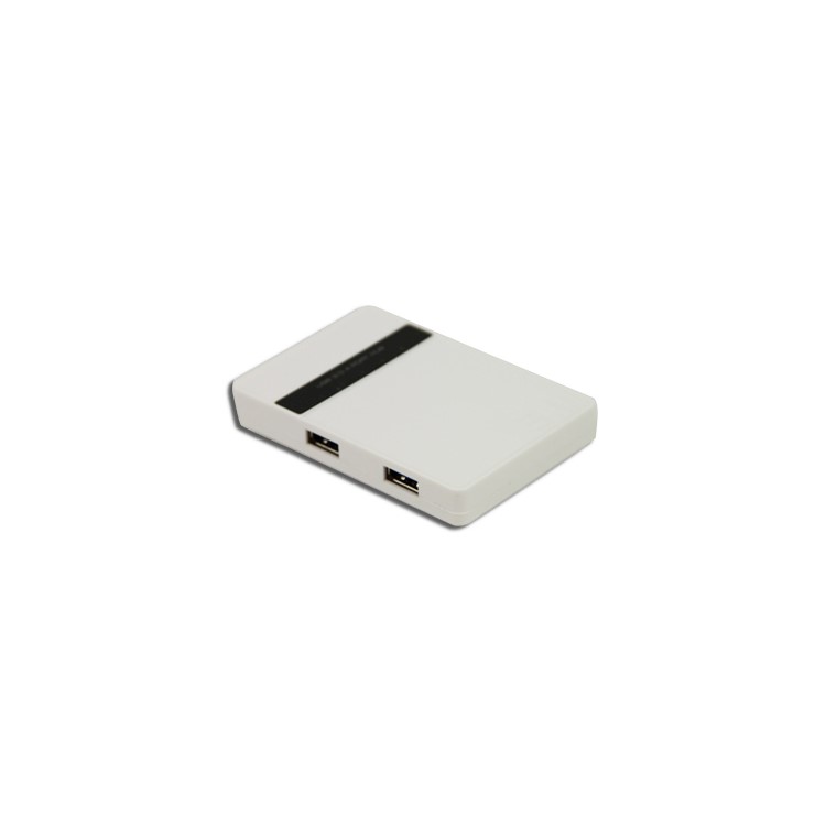 White USB 3.0/2.0 4 Port Hub ,Super Speed 5Gbps