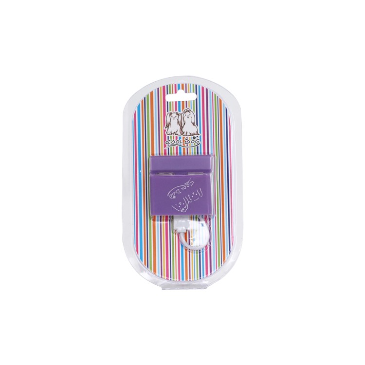 Ladder Style 4-Port USB2.0 USB Hub for PC Laptop - Purple