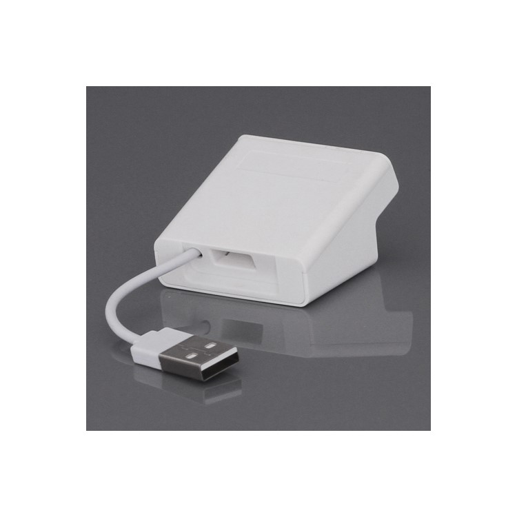 Ladder Style 4-Port USB2.0 USB Hub for PC Laptop - White