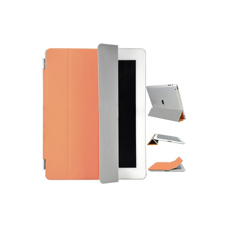 Miraculous Leather Smart Cover for iPad 2 - Orange