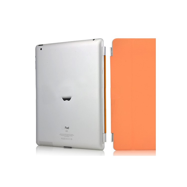 Miraculous Leather Smart Cover for iPad 2 - Orange