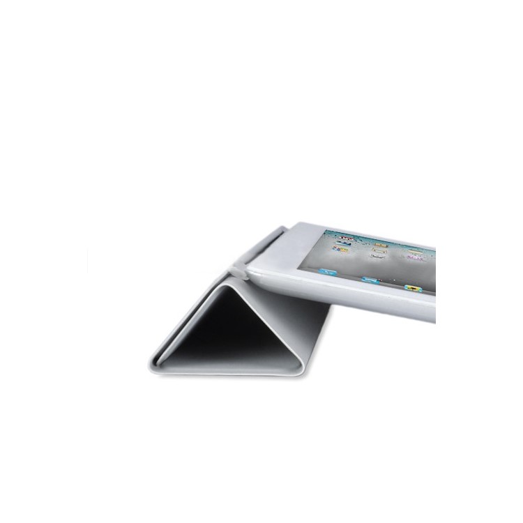 Miraculous Leather Smart Cover for iPad 2 - Grey