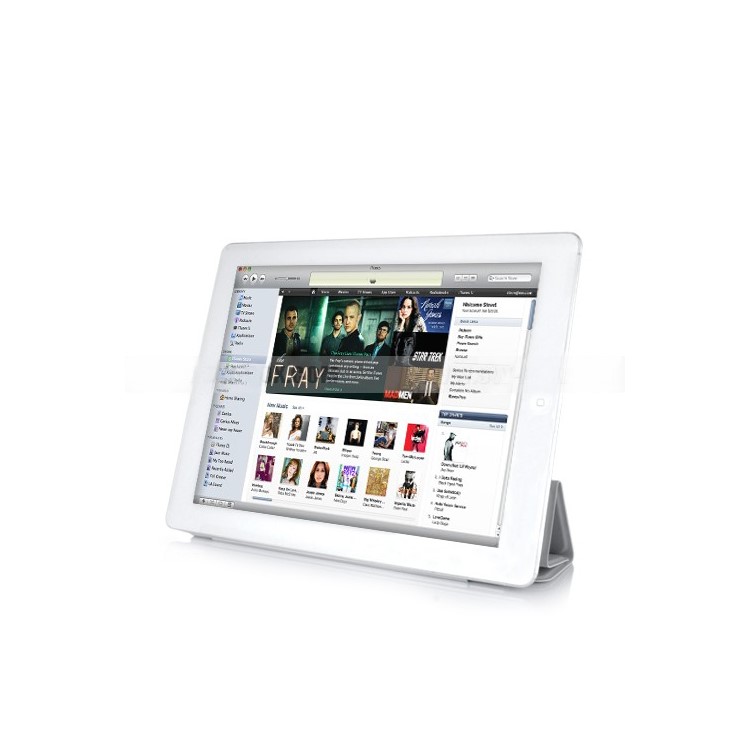 Miraculous Leather Smart Cover for iPad 2 - Grey