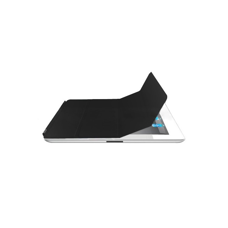 Miraculous Leather Smart Cover for iPad 2 - Black