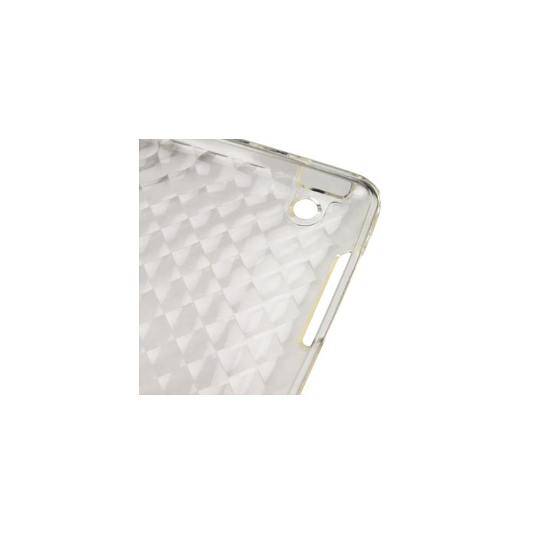 Unique Cube Check Pattern TPU Cover Case for Apple iPad 2nd 3rd 4th Generation