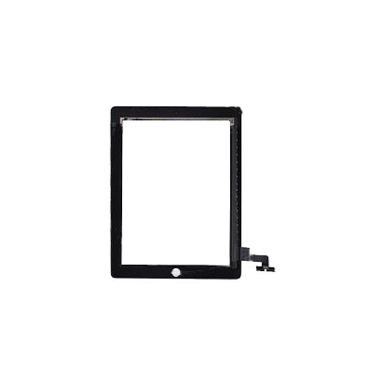 Touch Screen Panel Digitizer Spare Part for iPad 2 - Black