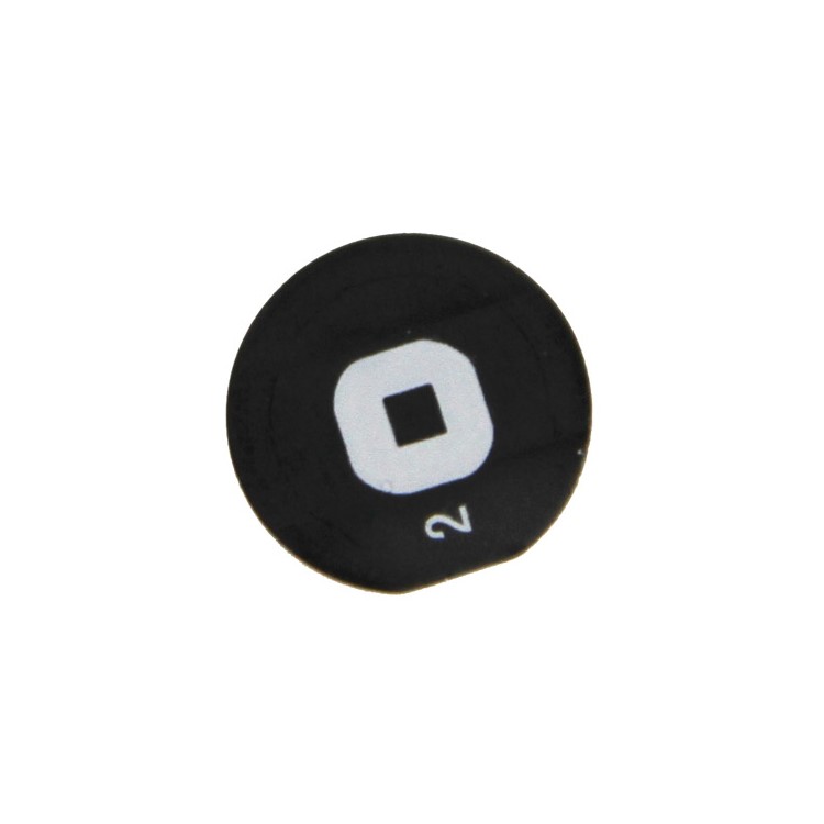 Original Black Home Button Repair Part for iPad 2 2nd