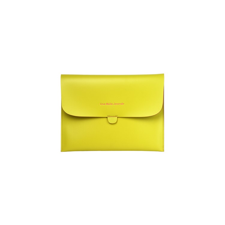 Envelope Bag Soft Leather Case with Embolus Button for iPad 1st 2nd 3rd 4th Gen