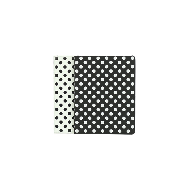 Miraculous Magnetic Wake / Sleep Leather Smart Case for New iPad 3rd 2nd 4th Gen with Polka Dot Pattern