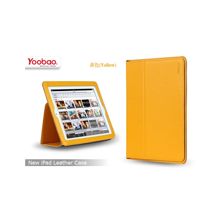 Yoobao Genuine Leather Case with Stand for iPad 2 3 4