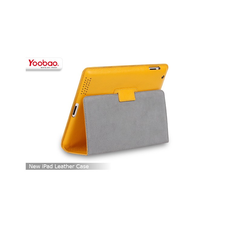 Yoobao Genuine Leather Case with Stand for iPad 2 3 4