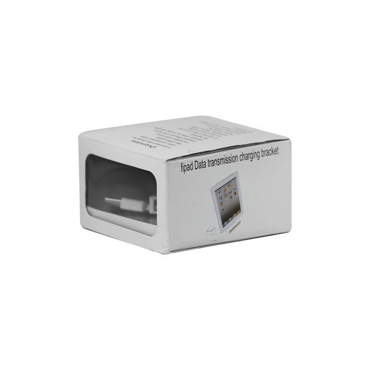 Aluminum The New iPad/iPad 2/iPhone Charging Cradle Dock Station with USB Retractable Cable