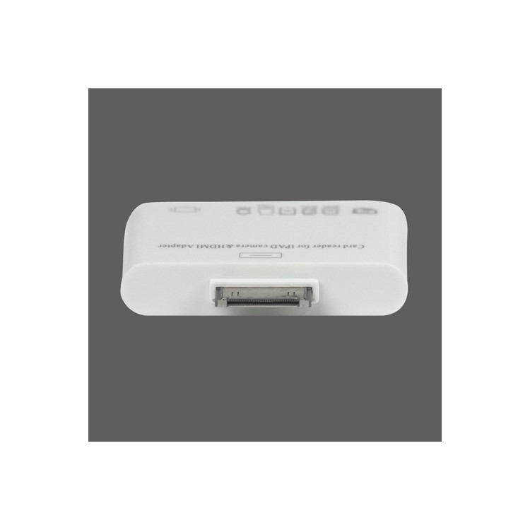 iPad 1 & 2 Camera Connection Kit Adapter+ Micro USB Port SD Card Reader AV HDMI Output