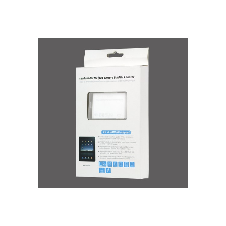 iPad 1 & 2 Camera Connection Kit Adapter+ Micro USB Port SD Card Reader AV HDMI Output