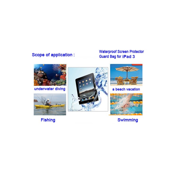 Waterproof Skin Case Bag Pouch for New iPad 2nd 3rd 4th Gen