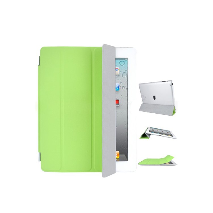 The New iPad iPad 3rd Generation Leather Smart Cover - Green