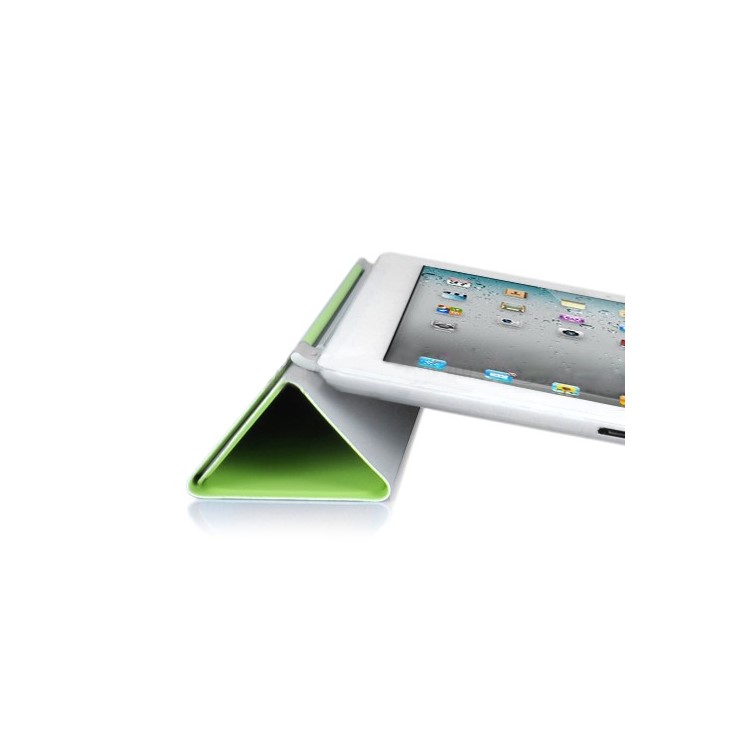 The New iPad iPad 3rd Generation Leather Smart Cover - Green