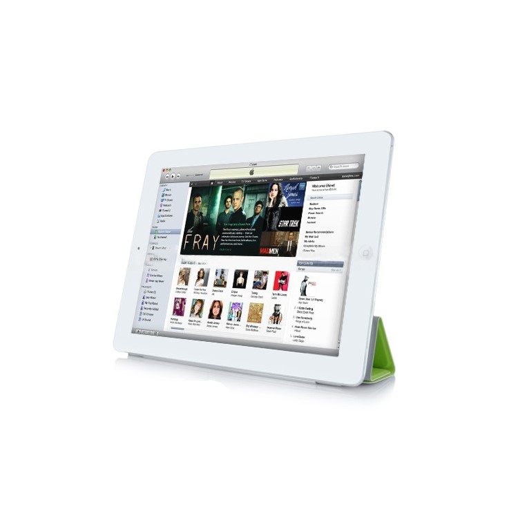 The New iPad iPad 3rd Generation Leather Smart Cover - Green