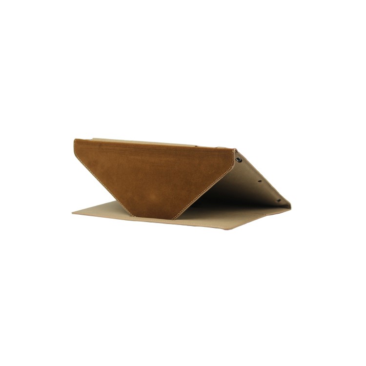 Jeans Cool Style Leather Case Handbag for New iPad 3rd 2nd 4th Generation - Brown