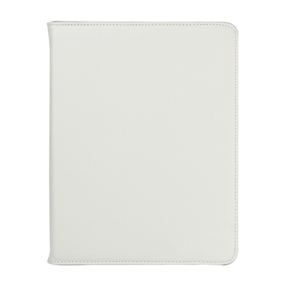 360 Degree Rotating New iPad 2 3 4 Leather Case Cover with Stand - White