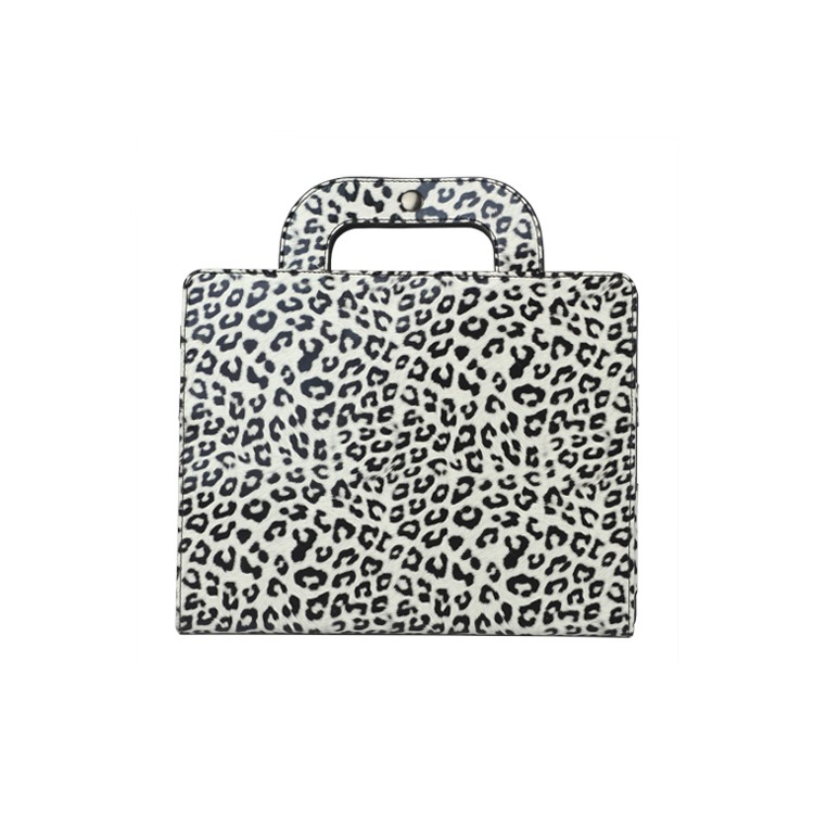 Leopard Handbag Leather Smart Cover for iPad 2 3 4