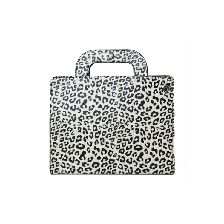 Leopard Handbag Leather Smart Cover for iPad 2 3 4